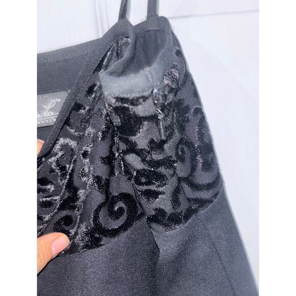 Vintage Kathie Lee Collection Black Dress Womens Size 10 Little Black Dress - Picture 3 of 4